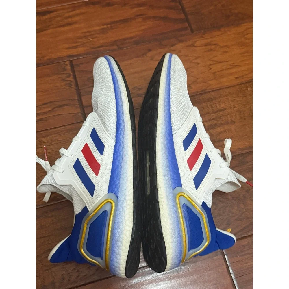 Adidas Ultraboost 20 USA Patriotic Mens Sz 14 Running Walking Shoes Athletic